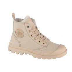 Buty sportowe Sneakersy damskie, Pampa Hi Zip WL. Brązowe obuwie sportowe damskie Palladium, bez wzorów, trekkingowe. Za 499.99 zł.