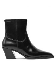 Vagabond Shoemakers Kowbojki Alina 5621-001-20 Czarny. Czarne botki damskie Vagabond Shoemakers, ze skóry, bez obcasa, na słupku, bez zapięcia. Za 799.99 zł.