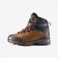 Second Life - Buty trekkingowe damskie Forclaz mt100... - Stan Doskonały. Brązowe trekkingi damskie SIMOND, przed kolano, trekkingowe. Za 412.99 zł.