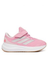 Adidas Sneakersy Runfalcon 6 Shoes Children KI1771 Różowy. Czerwone buty sportowe dziewczęce Adidas, bez wzorów, z materiału, bez zapięcia. Za 179.99 zł.