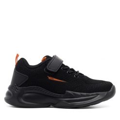 Sneakersy Sprandi. Czarne trampki i tenisówki chłopięce Sprandi, bez wzorów, bez zapięcia. Za 89.99 zł.