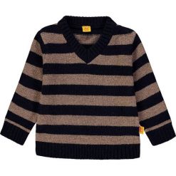 Sweter w kolorze brązowo-czarnym. Swetry dla chłopców marki Reserved. W wyprzedaży za 172.95 zł.