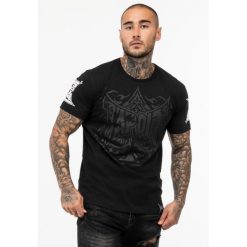 Koszulka Tapout Ace Of Spades. Czarne koszulki sportowe męskie TAPOUT, bez wzorów, bez kołnierzyka, bez ramiączek. Za 134.50 zł.