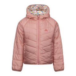 Trespass Dessie - Damska dwustronna kurtka codzienna Mid Rose. Czerwone kurtki damskie Trespass, bez wzorów. Za 331.99 zł.