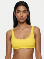 Banana Moon Góra od bikini Justin Scrunchy JAA22 Żółty. Żółte bikini damskie Banana Moon, l, bez wzorów. Za 199.99 zł.