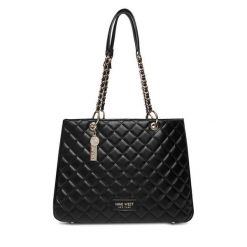 Torebka Nine West. Czarne torebki do ręki damskie Nine West, bez wzorów, klasyczne, bez dodatków. Za 299.99 zł.