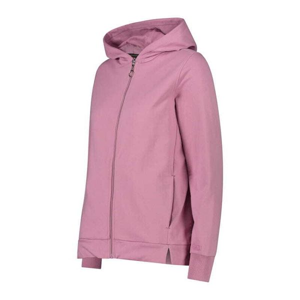 Bluza damska z kapturem CMP. Czerwone bluzy damskie CMP, xs, bez wzorów, z bawełny, z kapturem, trekkingowe. Za 258.50 zł.