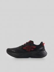 4F Buty do biegania FLOWRUN męskie - czarne 43. Czarne buty sportowe męskie 4f, z gumy, bez zapięcia, do biegania. Za 349.99 zł.