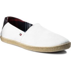 Espadryle TOMMY HILFIGER - Easy Summer Slip On FM0FM00569 White 100. Półbuty na co dzień męskie marki Tommy Hilfiger. W wyprzedaży za 149.00 zł.