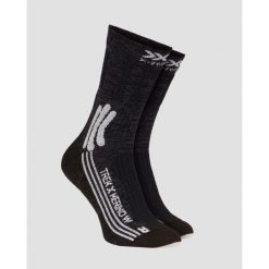 Skarpety damskie trekkingowe X-Socks Trek X Merino 4.0. Białe skarpety damskie X Bionic, bez wzorów, z wełny. W wyprzedaży za 126.00 zł.