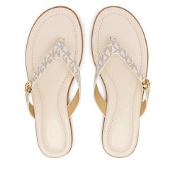 Japonki MICHAEL Michael Kors. Klapki damskie MICHAEL Michael Kors, bez wzorów, bez obcasa. Za 479.99 zł.