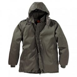 Parka Idaho Canada. Brązowe parki damskie PERCUSSION, l, bez wzorów, z bawełny, bez kaptura. Za 287.00 zł.
