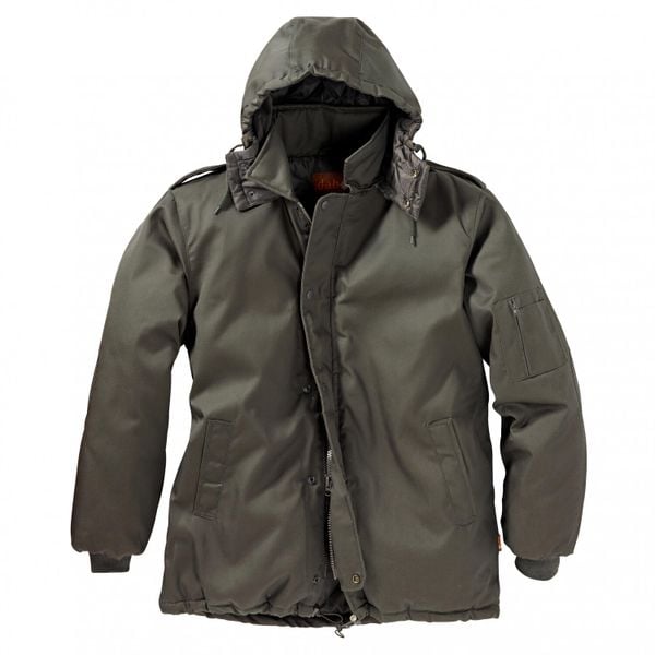 Parka Idaho Canada. Brązowe parki damskie PERCUSSION, l, bez wzorów, z bawełny, bez kaptura. Za 281.50 zł.