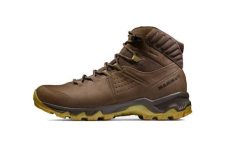 Męskie buty trekkingowe Mammut Mercury IV Mid GTX z nubuku GORE-TEX Vibram. Brązowe trekkingi męskie Mammut, trekkingowe, gore-tex. Za 901.70 zł.