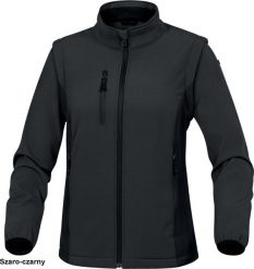 Delta Plus MYSEN2F - BLUZA SOFTSHELL 96% POLIESTER 4% ELASTAN - ODPINANE RĘKAWY XL. Bluzy męskie DELTA PLUS, m, bez wzorów, z elastanu, bez kaptura. Za 196.14 zł.