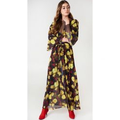 NA-KD Boho Szyfonowa sukienka płaszczowa - Multicolor. Sukienki damskie marki NA-KD Boho. Za 92.95 zł.