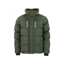 Kurtka narciarska Peak Mountain. Zielone kurtki męskie Peak Mountain, m, bez wzorów, bez kaptura, narciarskie. W wyprzedaży za 454.00 zł.