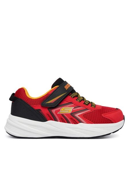 Skechers Sneakersy Microspec Tread 404115L/RDBK Czerwony. Czerwone buty sportowe chłopięce Skechers, bez wzorów, z materiału, bez zapięcia. Za 149.99 zł.