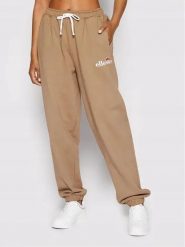 SPODNIE DAMSKIE ELLESSE DRESOWE SPORTOWE BRĄZOWE. Brązowe spodnie sportowe damskie Ellesse, xs, bez wzorów, z bawełny, na fitness i siłownię. Za 169.25 zł.