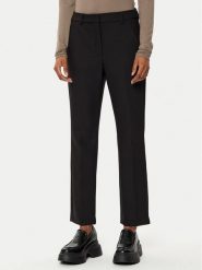 Weekend Max Mara Chinosy Rana 2515131031 Czarny Slim Fit. Czarne spodnie materiałowe damskie Weekend Max Mara, bez wzorów, z syntetyku. Za 489.99 zł.