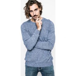 Medicine - Sweter Nocturnal. Niebieskie swetry przez głowę męskie MEDICINE, z bawełny, z okrągłym kołnierzem. W wyprzedaży za 59.90 zł.