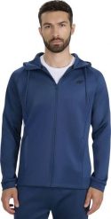 Bluza męska 4F FNK M587 niebieska 4FWAW25TFSWM587 32S XL. Niebieskie bluzy męskie 4f, m, bez wzorów, bez kaptura. Za 199.98 zł.