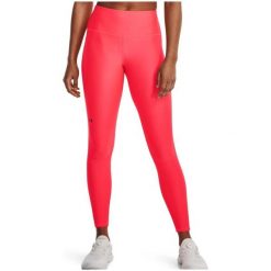 Legginsy damskie Under Armour HG Armour HiRise Leg NS. Czerwone bielizna termoaktywna damska Under Armour, xl, bez wzorów, do biegania. Za 109.99 zł.