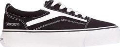 Kappa Buty damskie Kappa Chose Sun PF czarne 242697 1110 36. Czarne trampki i tenisówki damskie Kappa, bez wzorów, bez zapięcia. Za 116.85 zł.
