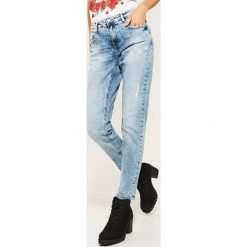 Jeansy girlfriend - Niebieski. Niebieskie jeansy damskie House. Za 119.99 zł.