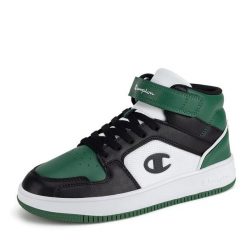 Sneakersy Champion. Czarne trampki i tenisówki chłopięce Champion, bez wzorów, bez zapięcia. Za 219.99 zł.