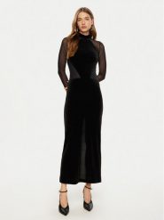 Undress Code Sukienka wieczorowa Stargirl 742 Czarny Slim Fit. Czarne sukienki damskie Undress Code, s, bez wzorów, z syntetyku, wizytowe, bez kołnierzyka, bez ramiączek. Za 539.99 zł.