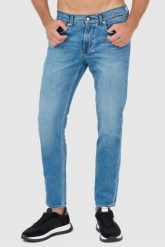 7 FOR ALL MANKIND Jeansy męskie SLIMMY TAPERED SPECIAL EDITION LAID BACK. Niebieskie jeansy męskie 7 for all mankind. W wyprzedaży za 499.99 zł.