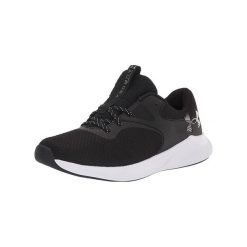 Buty Under Armour UA W CHARGED AURORA 2, Kobiety. Czarne obuwie sportowe damskie Under Armour, bez wzorów, z gumy, na fitness i siłownię. Za 353.00 zł.