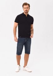 Jeansowe spodenki, Comofrt Fit, E-NER. Niebieskie szorty męskie Volcano, m, bez wzorów, z jeansu, klasyczne. Za 159.99 zł.