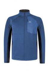 Bluza trekkingowa męska Montura Dolomiti Maglia l. Niebieskie bluzy męskie MONTURA, l, bez wzorów, z dzianiny, bez kaptura. Za 629.99 zł.