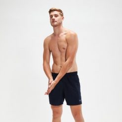 Spodenki szorty męskie Speedo Prime Leis. Niebieskie krótkie spodenki sportowe męskie Speedo, m, bez wzorów, z materiału. Za 129.99 zł.