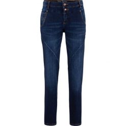 Dżinsy "multi-stretch" Boyfriend bonprix ciemnoniebieski. Niebieskie jeansy damskie bonprix. Za 109.99 zł.