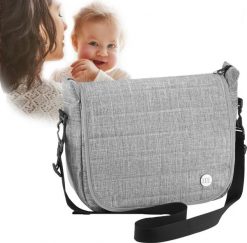 Hilanke Torba do wózka dziecięcego organizer duża dla mamy taty uniwersalna szara. Szare torby i plecaki dziecięce Hilanke, duże. Za 51.00 zł.