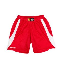 Szorty damskie Spalding Jam. Czerwone szorty sportowe damskie Spalding, bez wzorów, sportowe, do koszykówki. Za 171.00 zł.