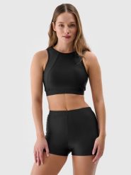 4F Dół od bikini damski - czarny XS. Czarne bikini damskie 4f, na lato, xs, bez wzorów. Za 69.99 zł.