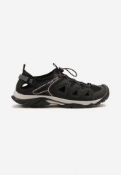 Czarne Buty Sportowe Sneakersy z Geometrycznym Wzorem Ainira. Czarne buty sportowe męskie Born2be, bez zapięcia. Za 109.99 zł.