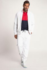 Męska Bluza dresowa tenis stójka zamek długie rękawy raglanowe. Białe bluzy męskie JAY-PI, m, bez wzorów, z bawełny, bez kaptura. Za 279.99 zł.