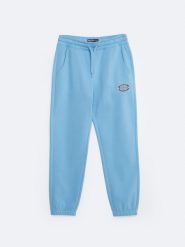 Spodnie chłopięce dresowe niebieskie Midasp 401. Niebieskie spodnie sportowe dla chłopców Big Star, bez wzorów, z dresówki, retro. W wyprzedaży za 59.99 zł.