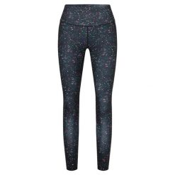 Damskie wpływowe legginsy. Czarne legginsy sportowe damskie Dare 2b, bez wzorów, z materiału, z podwyższonym stanem, na fitness i siłownię. Za 189.50 zł.