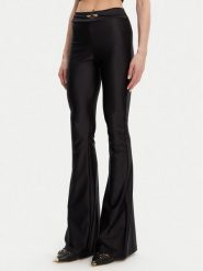 Just Cavalli Legginsy 78PAC101 Czarny Slim Fit. Czarne legginsy damskie Just Cavalli, bez wzorów, z syntetyku. Za 459.99 zł.