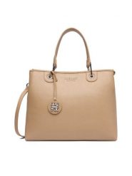 Nine West Torebka CEO-Soho Bloom-LDA8569 Beżowy. Brązowe torebki do ręki damskie Nine West, bez wzorów, z materiału, bez dodatków. Za 279.99 zł.