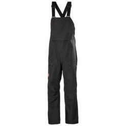 Damskie spodnie narciarskie na szelkach Helly Hansen Elevation Infinity Shell. Czarne spodnie materiałowe damskie Helly Hansen, bez wzorów, z puchu. Za 2,585.50 zł.