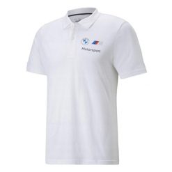 Męska Koszulka Polo BMW Motorsport Essentials. Białe koszulki polo męskie Puma, m, bez wzorów, bez ramiączek. Za 240.99 zł.