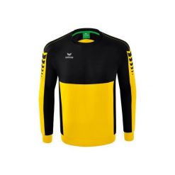 Bluza Erima Six Wings. Czarne bluzy męskie Erima, l, bez wzorów, z materiału, bez kaptura. Za 208.50 zł.