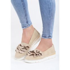 Jasnobeżowe Espadryle Comeback. Brązowe espadryle damskie Born2be, z materiału. Za 49.99 zł.